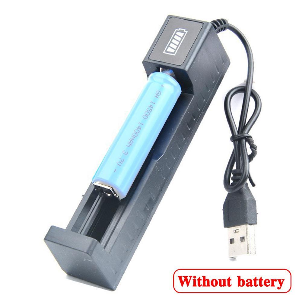 Vaping Area - Universelles 18650 Batterieladegerät USB Smart Einzelsteckplatz