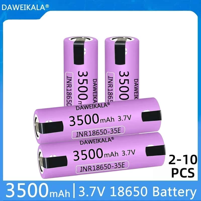 18650 35E 3500mAh 20A Hochleis – Vaping Goods Bewertung und Preis