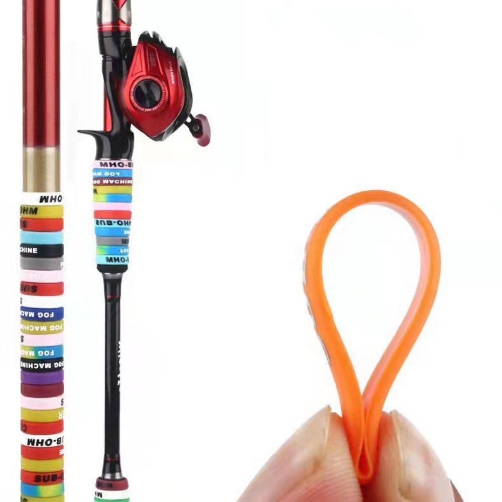 10 Stück Anti-Rutsch-Angelrute – Vape Band Silicone Bewertung und Preis